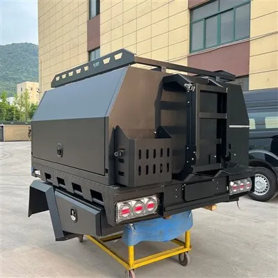 Aluminijumska nadstrešnica za kamper sa frižiderom i kuhinjskim sistemom