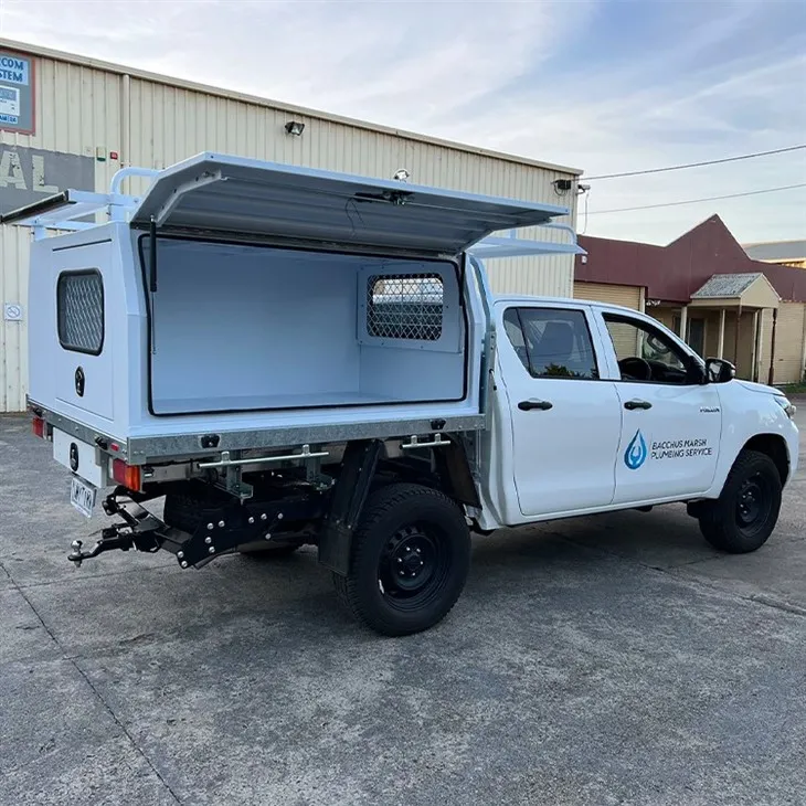 White Powder Coating Canopy For Mine Site