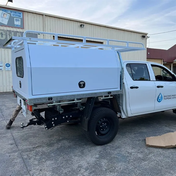 White Powder Coating Canopy For Mine Site